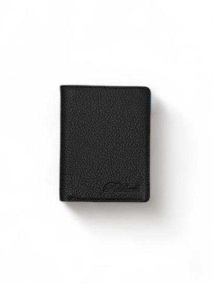 PEL-AT214 PELIKAN LEATHER ULTRA THIN MODEL MEN'S WALLET (BLACK) - photo 1