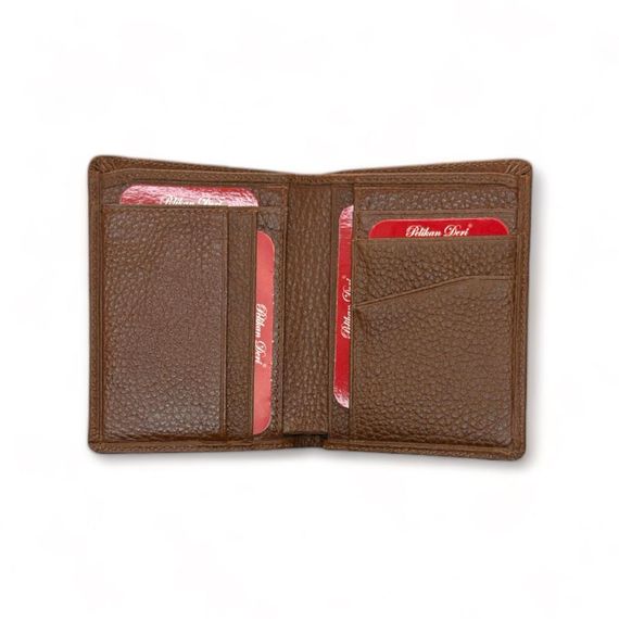 PEL-AT214 PELICAN LEATHER ULTRA THIN MODEL MEN'S WALLET (TABA) - photo 3