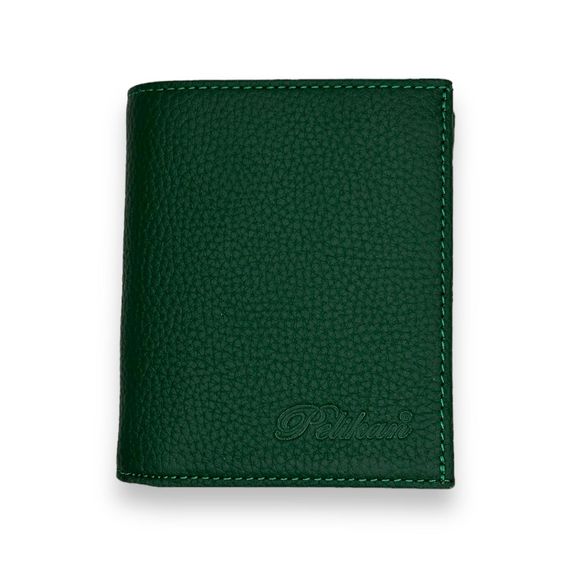 PEL-AT139 PELİKAN LEATHER MEN'S WALLET (GREEN) - photo 1