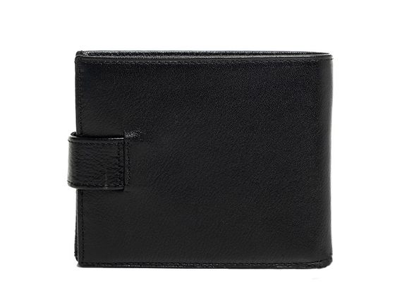 PEL-AT186P PELİKAN LEATHER MEN'S WALLET (BLACK) - photo 2