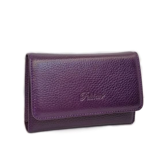 PEL-AT432 PELICAN LEATHER WOMEN'S WALLET (PURPLE) - photo 2