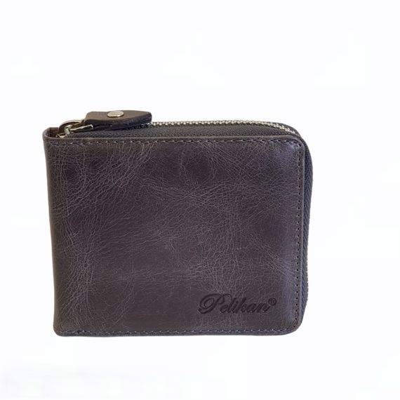 PEL-AT187G PELICAN LEATHER GRAY OUTER ZIPPER WALLET TABLE - photo 2