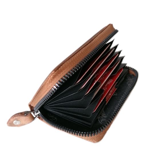 PEL-AT01-1G PELİKAN DERİ GREYZİ AKORDİON FEARFUL (TABA) - photo 4