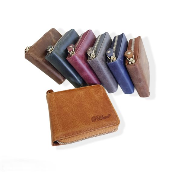 PEL-AT187G PELICAN LEATHER GRAY OUTER ZIPPER WALLET TABLE - photo 5