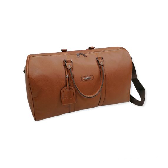 PELIKAN LEATHER TRAVEL HANDbag (TABA COLOR) - photo 3