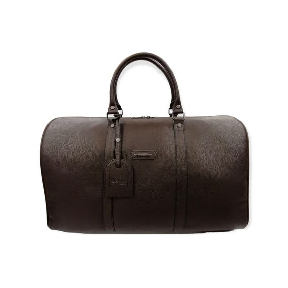 PELIKAN LEATHER TRAVEL HANDbag (BROWN) - photo 3