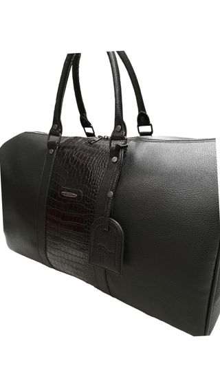 PELIKAN LEATHER TRAVEL HANDBAGS (BLACK) - photo 2