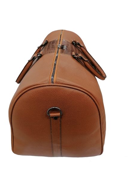PELIKAN LEATHER TRAVEL HANDbag (TABA COLOR) - photo 3