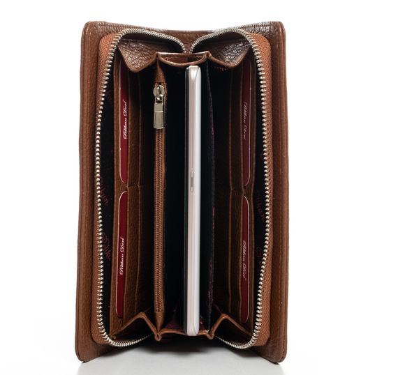 PEL-AT03 PELİKAN DERİ BUSİNESS MODEL CÜZDAN (FINDIK) UNISEX - photo 4