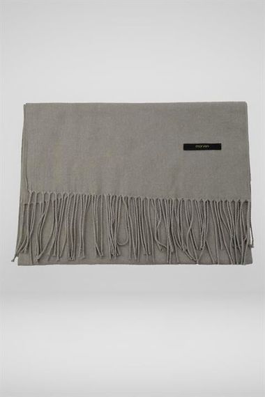 Morven Men's Gray Double-Sided Scarf - photo 1