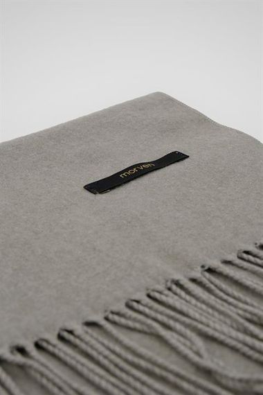 Morven Men's Gray Double-Sided Scarf - photo 2