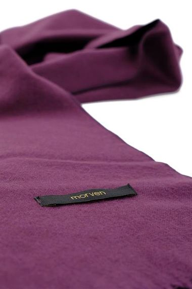 Morven Men's Purple Double-Sided Scarf - photo 3