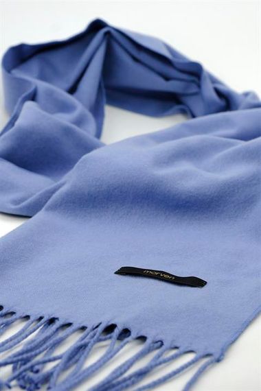 Morven Men's Blue Double-Sided Scarf - photo 3