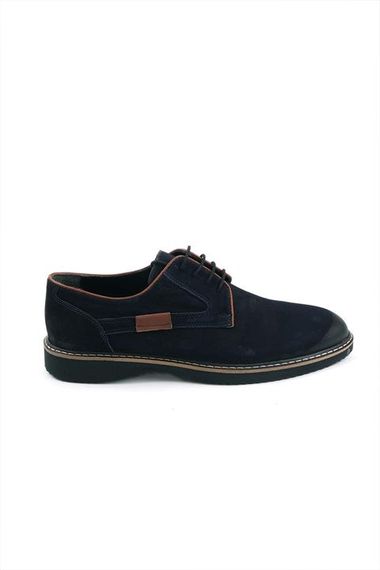 Morven Men's Navy Blue Seasonal Casual Nubuck Sports Shoes