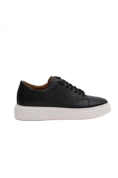 Morven Men's Black Seasonal Casual Leather Sports Shoes - photo 5