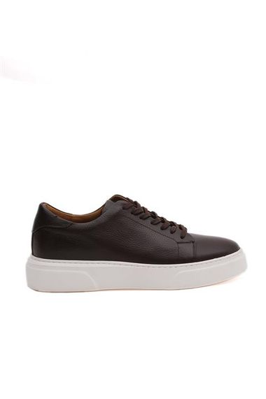 Morven Men's BROWN Seasonal Casual Leather Sports Shoes - photo 5