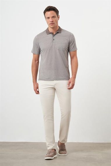 Morven Erkek KAHVE Trend Cepli Polo Yaka T-Shirt - photo 5