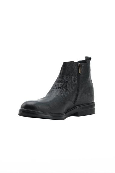 Morven Men's Black Casual Zippered Chester Ankle Boots - photo 2