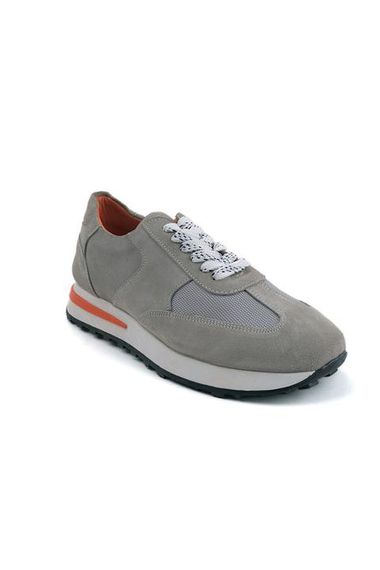 Morven Men's Gray Seasonal Casual Leather Sports Shoes - photo 2