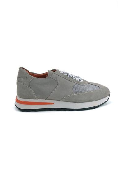 Morven Men's Gray Seasonal Casual Leather Sports Shoes - photo 1