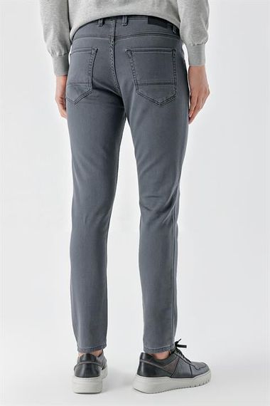 Morven Men's Smoked Seasonal Cotton 5 Pocket Slim Fit Jean Pants - photo 4