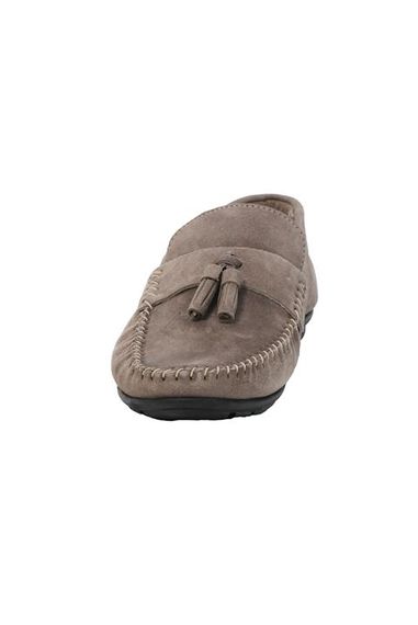 Чоловічі бежеві літні замшеві черевики Morven - фото 2