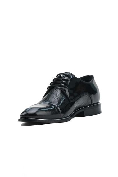 Morven Men's Black Classic Patent Leather Neolit Shoes - photo 2