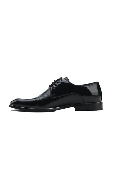 Morven Men's Black Classic Patent Leather Neolit Shoes - photo 3