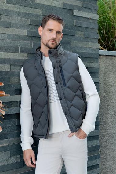 Morven Erkek Siyah Polyamide Spor Yelek - photo 2