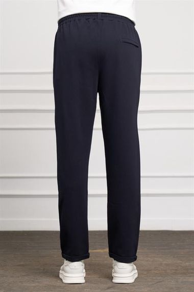 Morven Erkek Lacivert Slim Fit  Lastikli Jogger Pantolon - photo 3