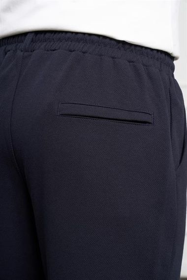Morven Erkek Lacivert Slim Fit  Lastikli Jogger Pantolon - photo 4