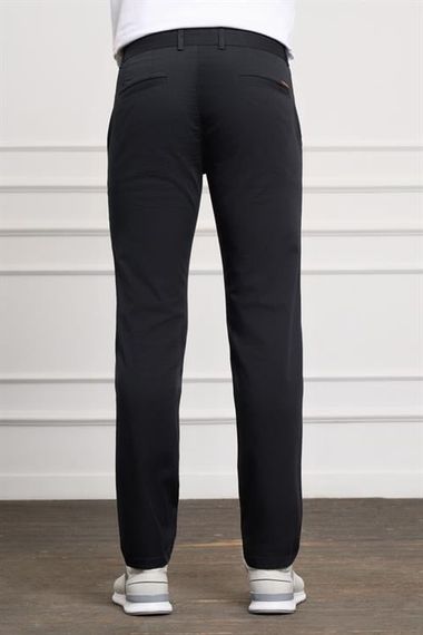 Morven Erkek Siyah Slim Fit Chino Pantolon - photo 3