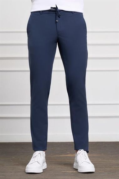 Morven Erkek Lacivert Slim Fit Jogger Pantolon - photo 1