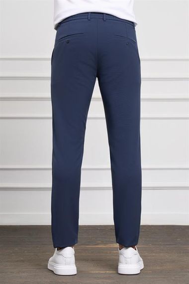 Morven Erkek Lacivert Slim Fit Jogger Pantolon - photo 3