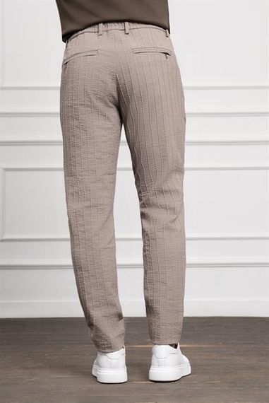 Morven Erkek Vizon Poliviskon Jogger Dynamic Fit Rahat Kesim Pantolon - фото 3