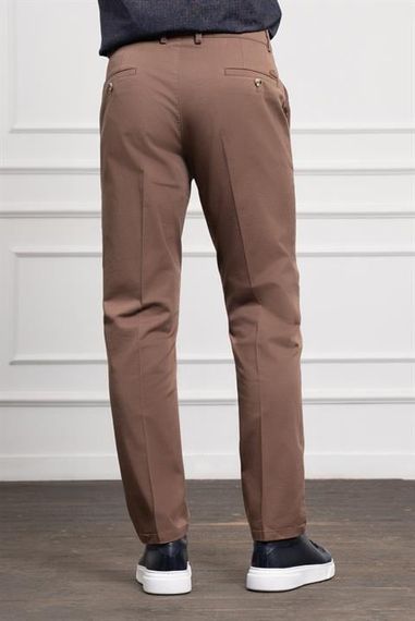 Morven Erkek Vizon Dynamic Fit Chino Pantolon - fotoğraf 3