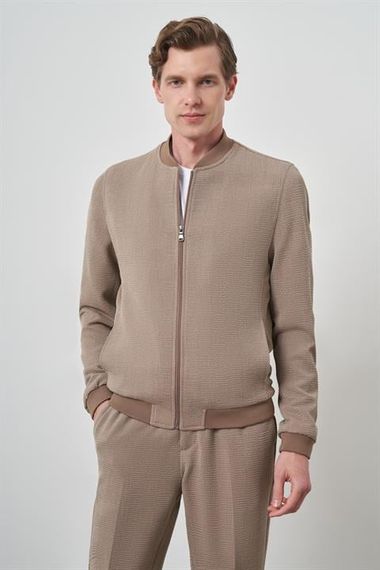 Morven Erkek Bej Mevsimlik Worker Dynamic Fit Gömlek Ceket - صورة 3