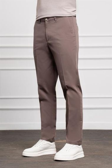 Morven Erkek KAHVE Dynamic Fit Chino Pantolon - صورة 2
