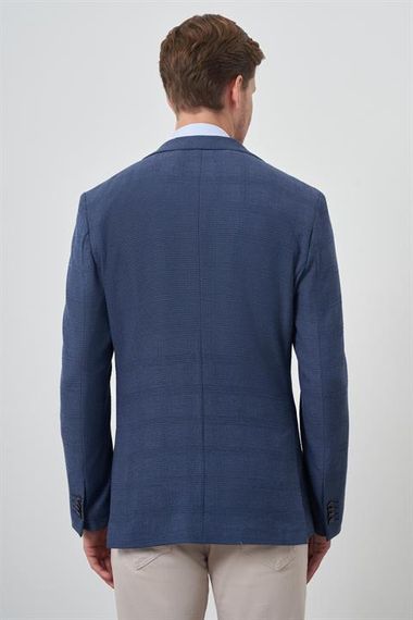 Morven Erkek Marine Dokuma Dynamic Fit Mono Yaka Ceket - photo 5