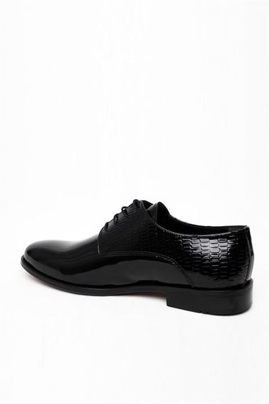 Morven Erkek Siyah Classic Rugan Neolit Taban Ayakkabı - صورة 4