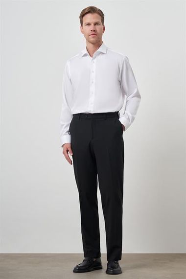 Morven Erkek Siyah Basic Dynamic Fit Pantolon - photo 2