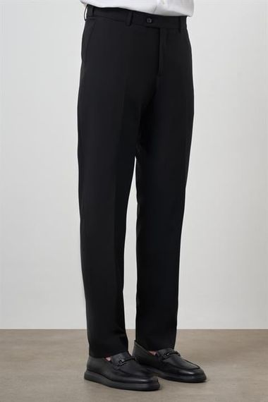 Morven Erkek Siyah Basic Dynamic Fit Pantolon - photo 3