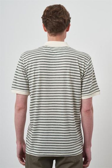 Morven Erkek Çağla Yeşili Trend  Polo Yaka T-Shirt - photo 5