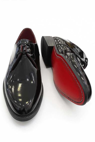 Morven Erkek Siyah Classic Rugan Neolit Taban Ayakkabı - صورة 3