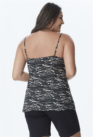 Rope Strap Camouflage Singlet