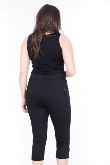 Elastic Waist Capri Trousers - photo 3