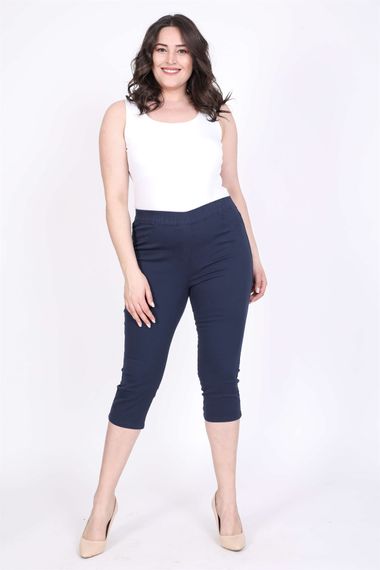 Elastic Waist Capri Trousers - photo 1