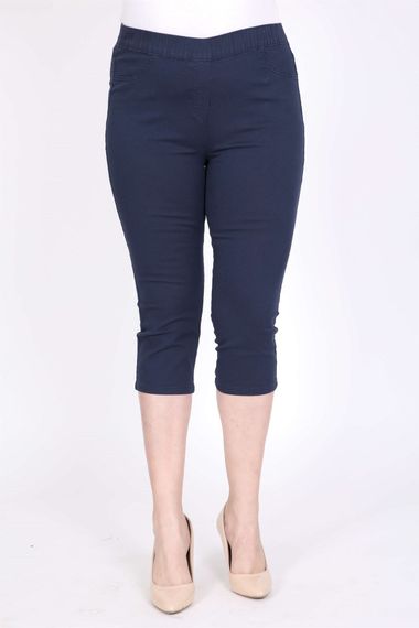 Elastic Waist Capri Trousers - photo 2