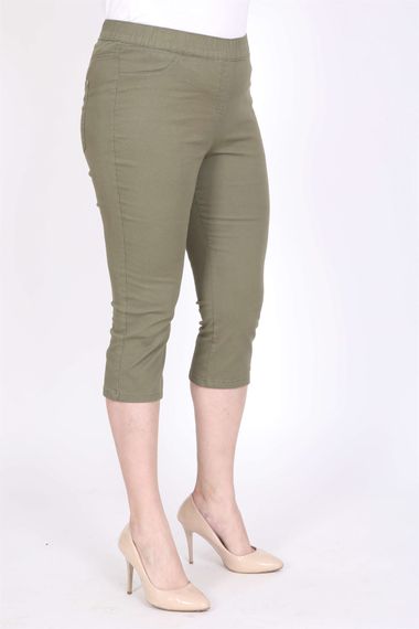 Elastic Waist Capri Trousers - photo 3