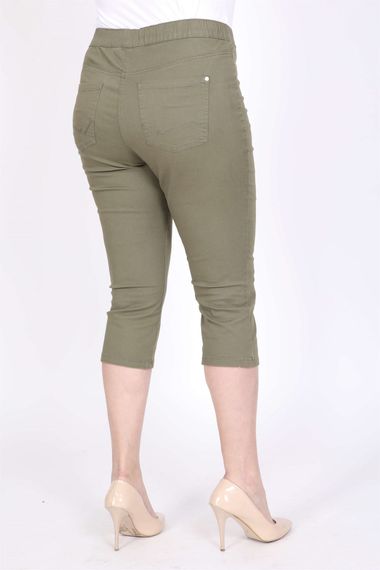 Elastic Waist Capri Trousers - photo 4